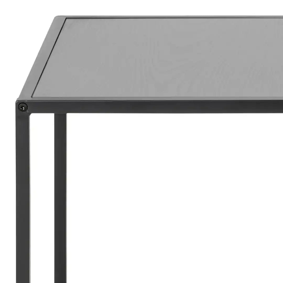 Seaford Nest of Tables in Ash Black - Price Crash Furniture
