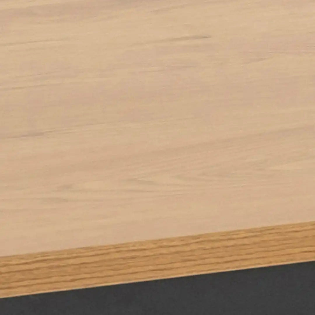 Seaford Dining Table in Black & Oak - Price Crash Furniture