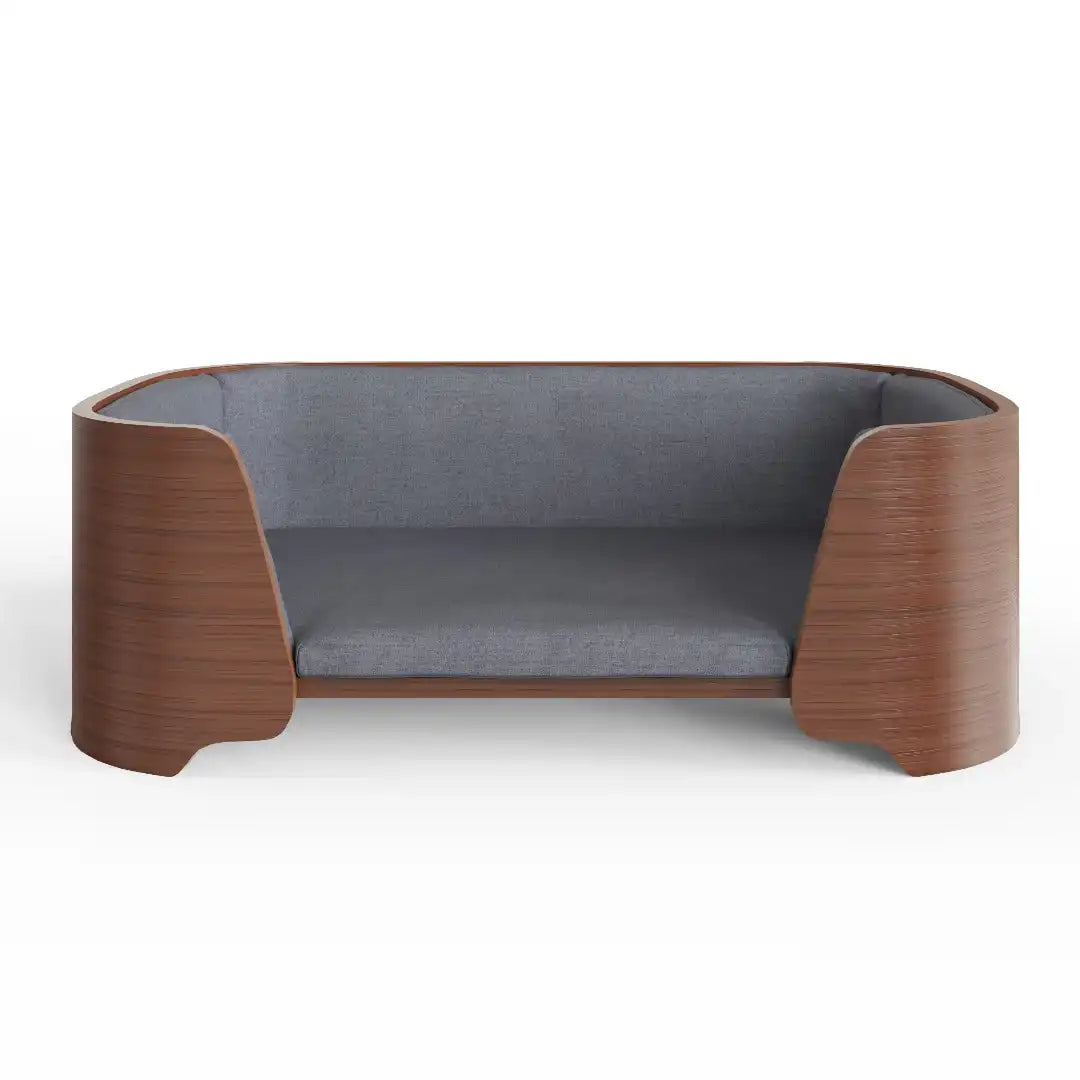 Small Wooden Pet Bed - walnut - Price Crash Furniture