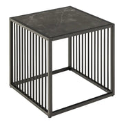 Strington Side Table in Black - Price Crash Furniture