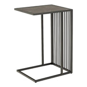 Strington Tall Side Table in Black - Price Crash Furniture