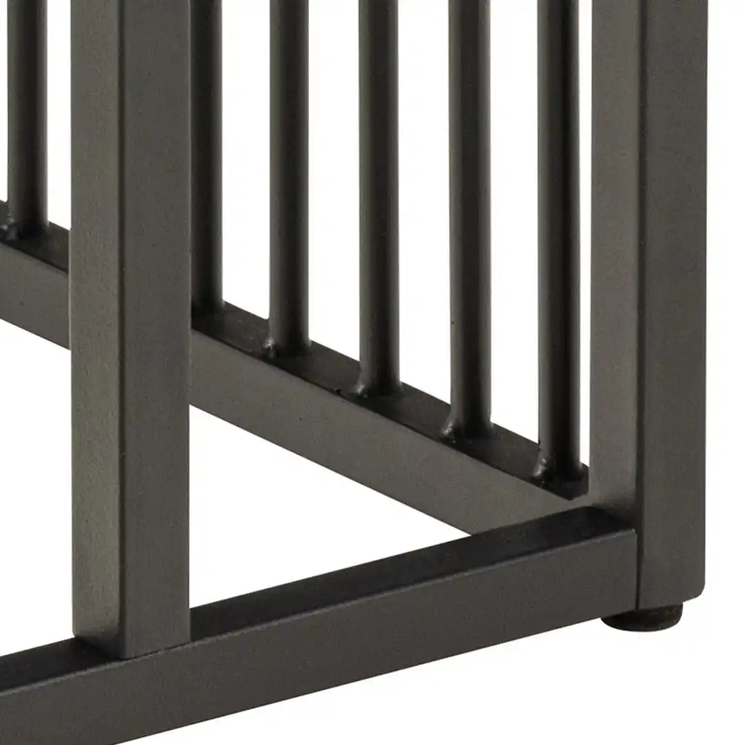 Strington Tall Side Table in Black - Price Crash Furniture