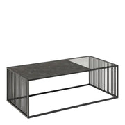 Strington Coffee Table in Black - Price Crash Furniture