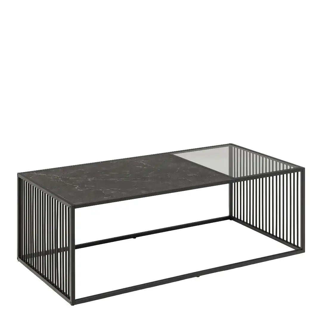 Strington Coffee Table in Black - Price Crash Furniture