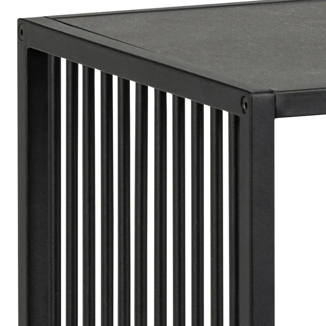 Strington Bookcase with 2 Shelves in Black - Price Crash Furniture