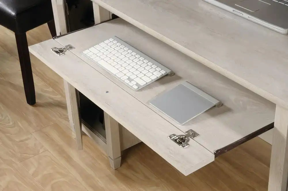 Chalked Wood Computer Desk - Price Crash Furniture