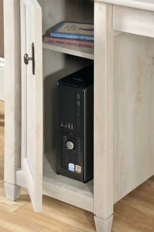 Chalked Wood Computer Desk - Price Crash Furniture