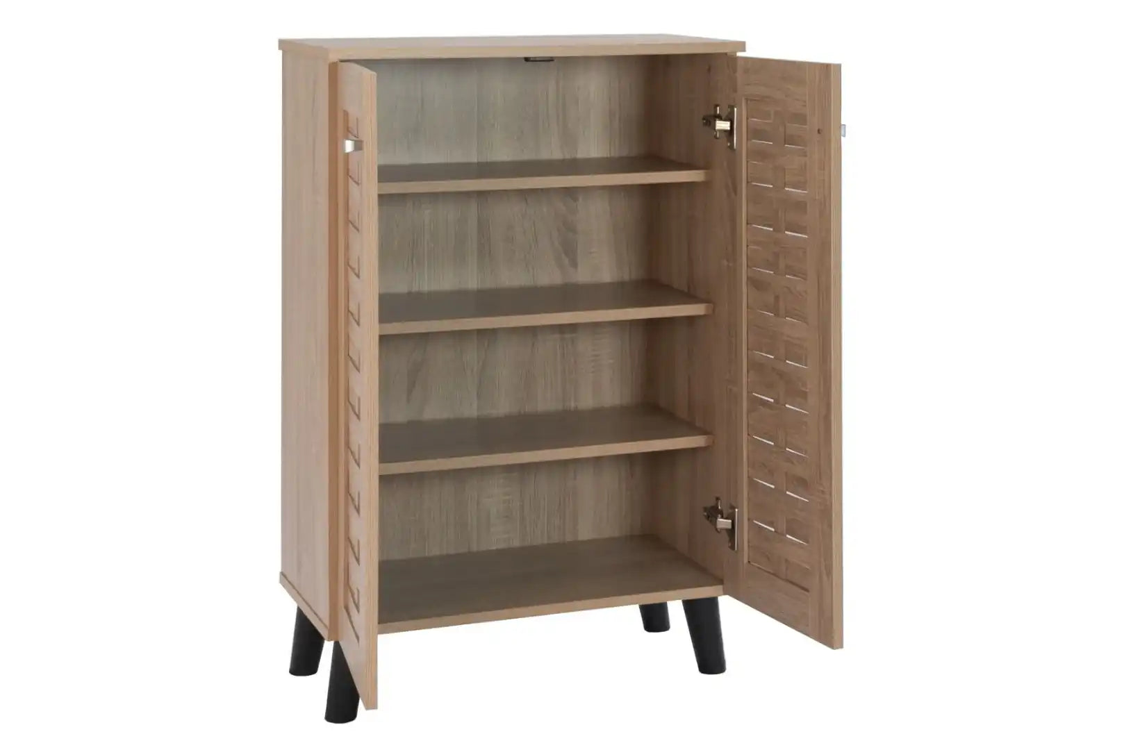 TAD 2 Essentials Door Shoe Cabinet in Sonoma Oak - Price Crash Furniture