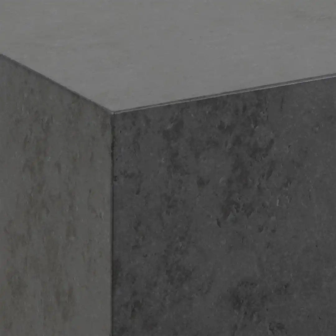 Dice Square Coffee Table Set in Black Ocean Rough Paper - Price Crash Furniture