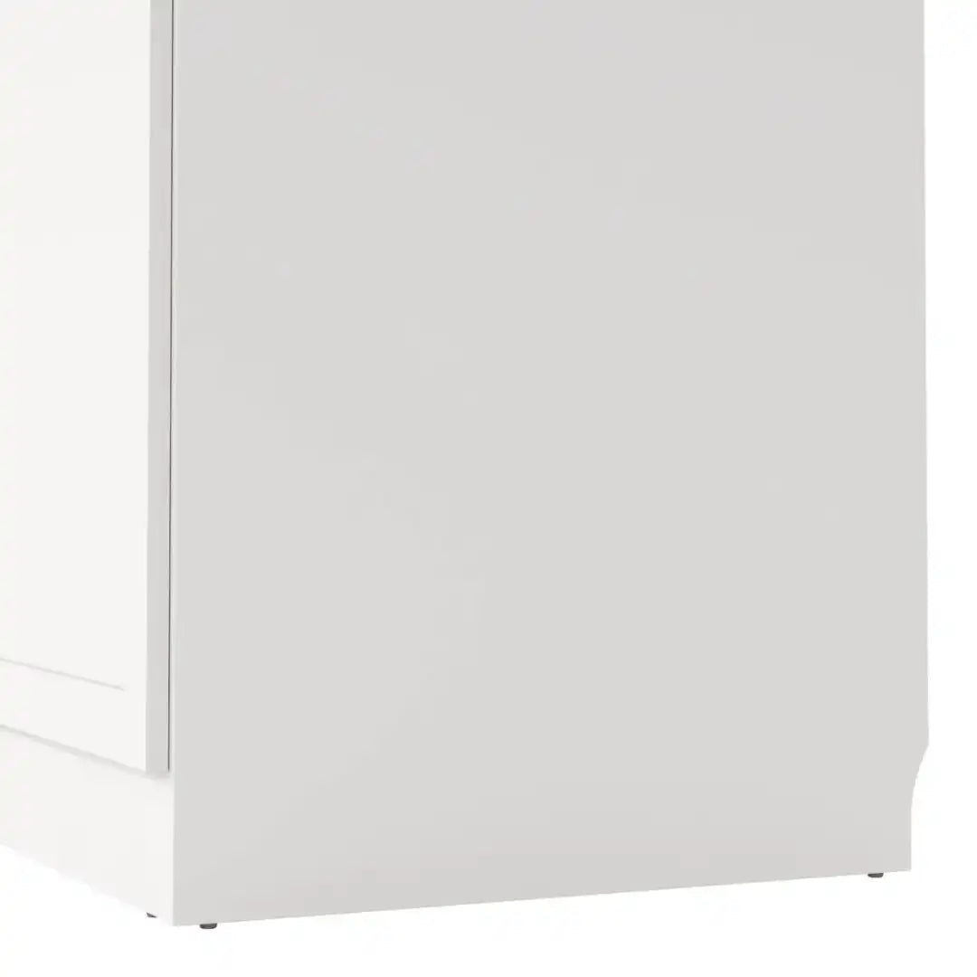 Brande Wardrobe with 2 Frame Doors in White - Price Crash Furniture