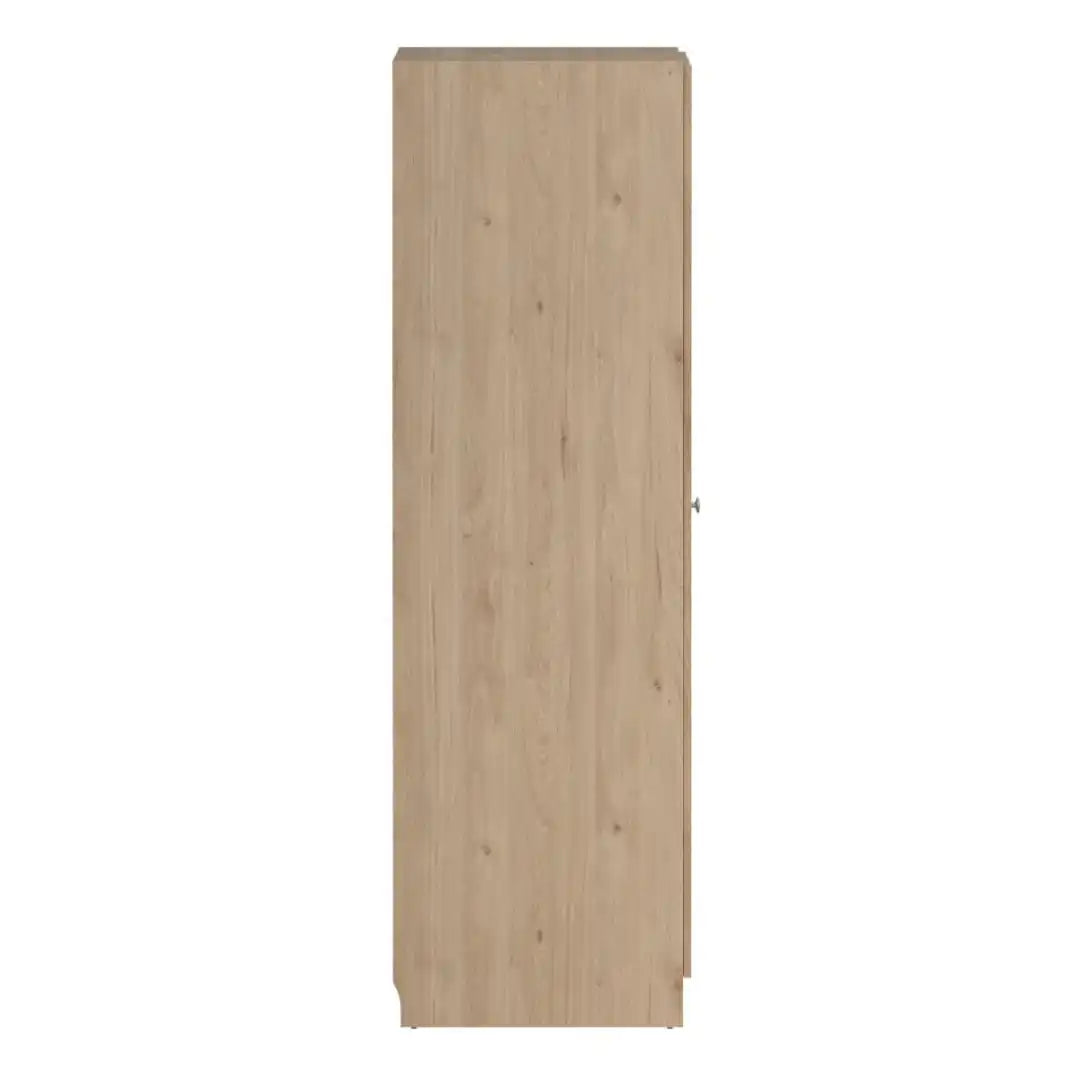 Brande Wardrobe with 2 Frame Doors in Jackson Hickory - Price Crash Furniture