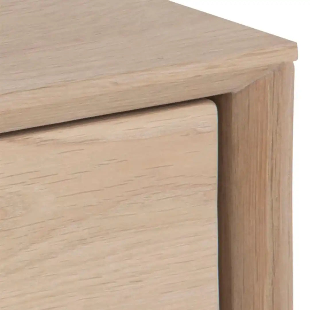 Century 1 Drawer Wall Mounted Bedside Table in Oak - Price Crash Furniture