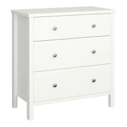Steens Chest of Drawers, MDF, White, One Size - Price Crash Furniture