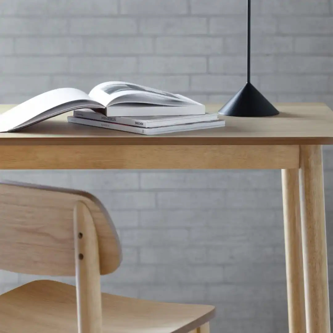 Barlow Bar Table in Matt Oak - Price Crash Furniture