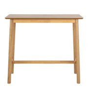 Barlow Bar Table in Matt Oak - Price Crash Furniture
