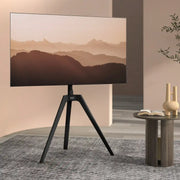 Tripod Floor TV Stand in Black
