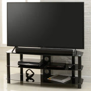Vantage TV Stand in Black, 1200 mm