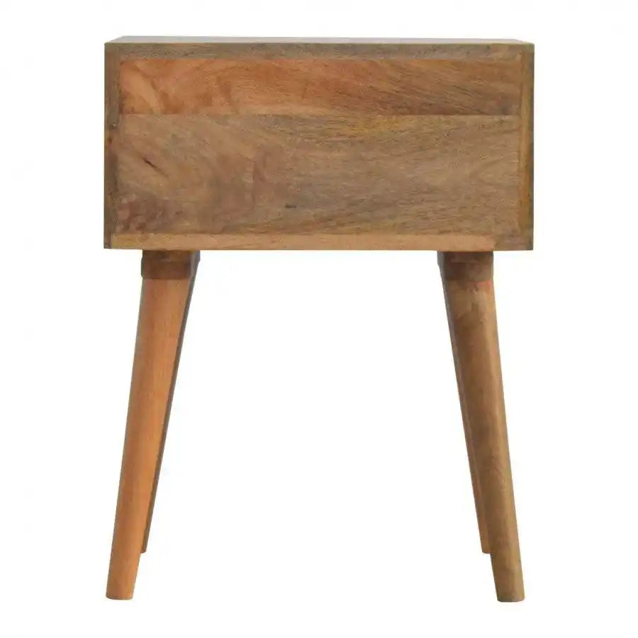 2 Drawer Pink Floral Screen-Printed Bedside - Price Crash Furniture