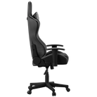 Alphason Senna Fully Adjustable Gaming Chair - Black & Grey Faux Leather - Price Crash Furniture