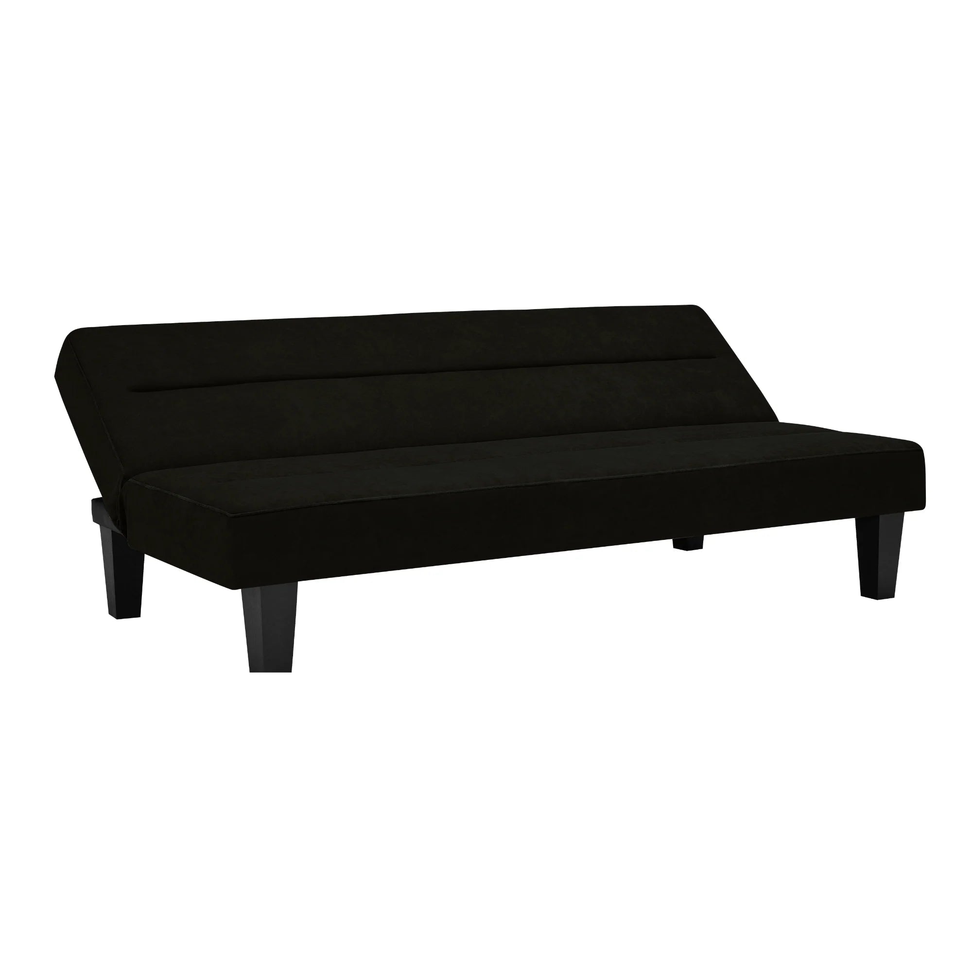 Kebo Futon in Black Velvet by Dorel