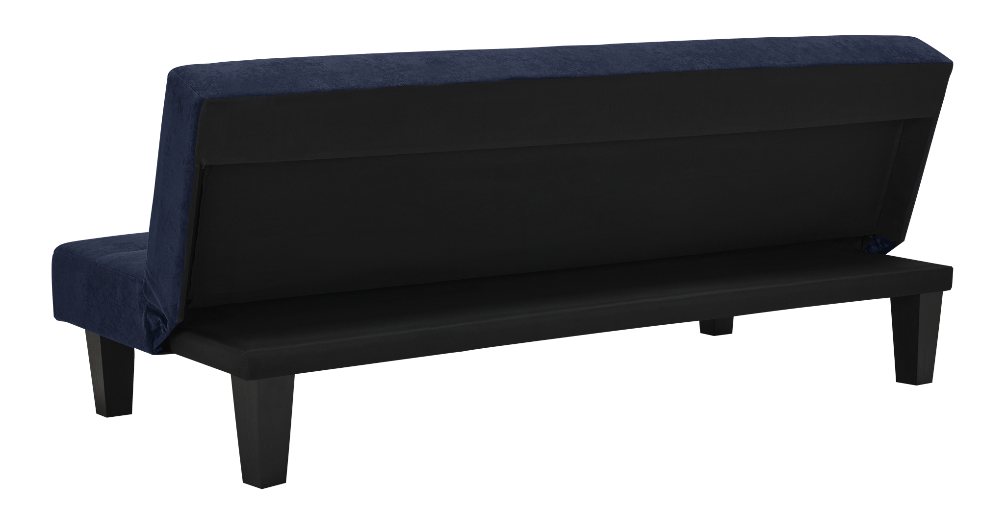 Kebo Futon in Blue Velvet by Dorel - Price Crash Furniture