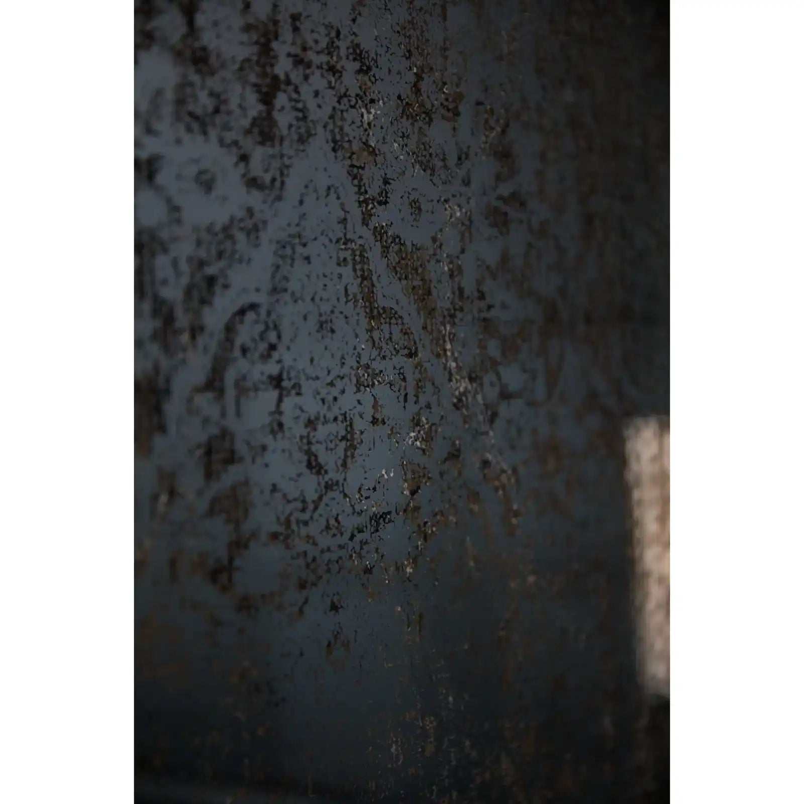 Antique Etched Foxed Wall Art Mirror