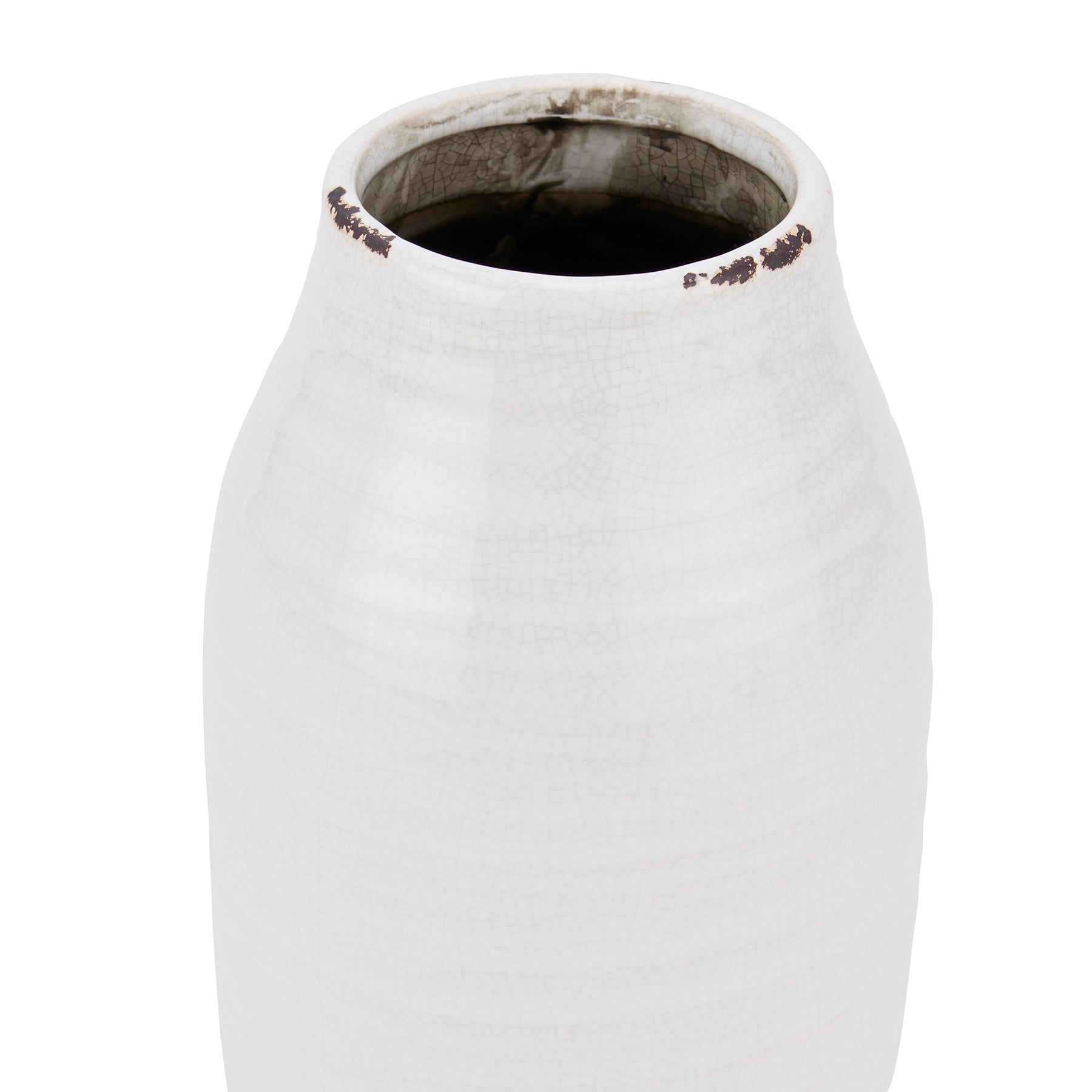 Garda White Stefanie Vase - Price Crash Furniture