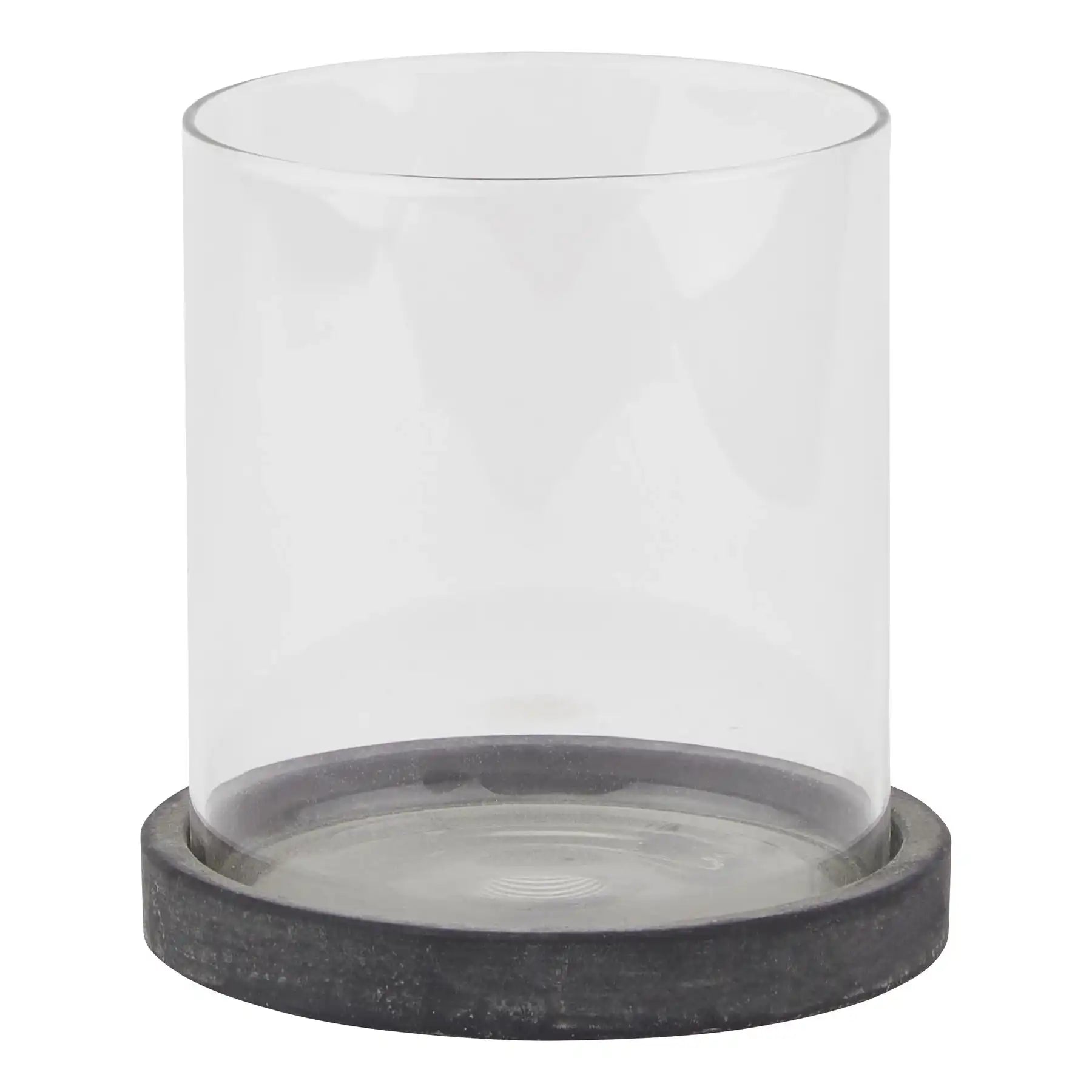 Amalfi Grey Hurricane Lantern
