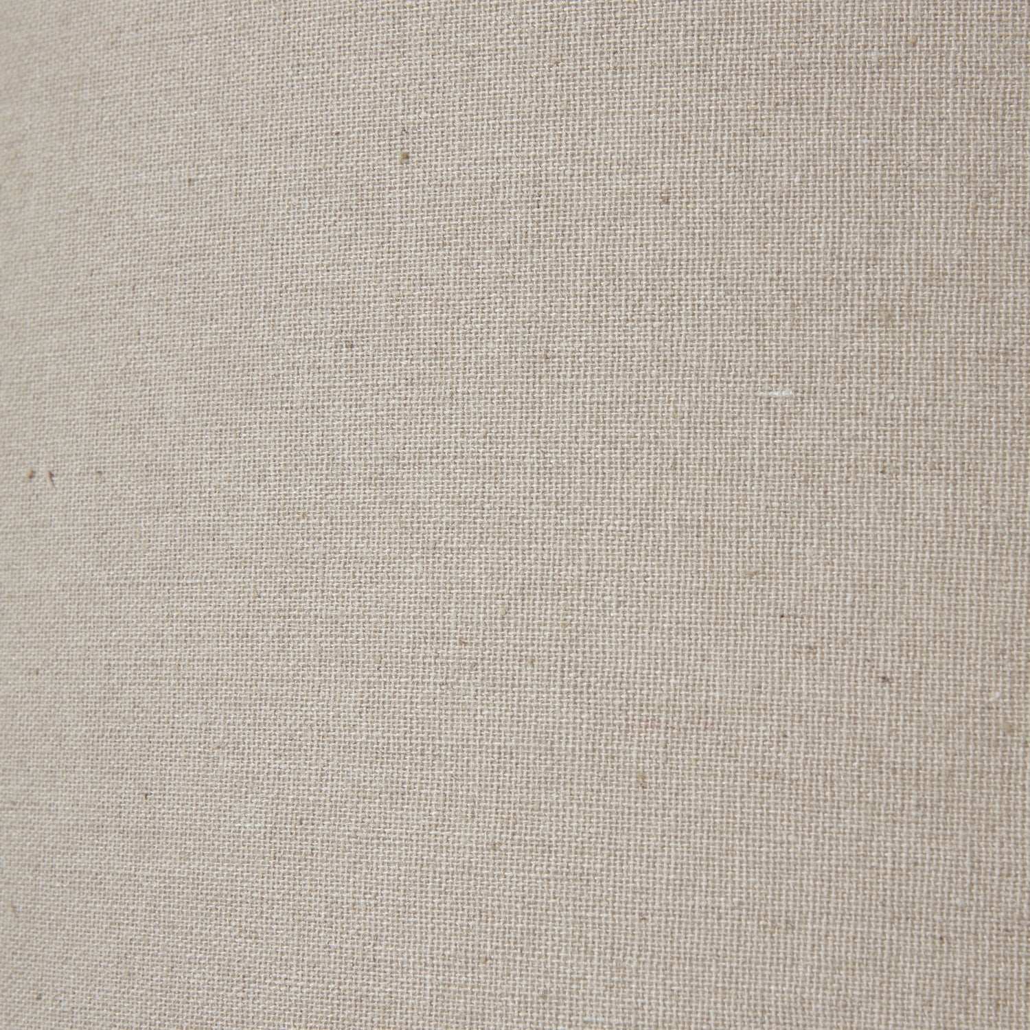 Ochre Carved Textured Table Lamp With Linen Shade