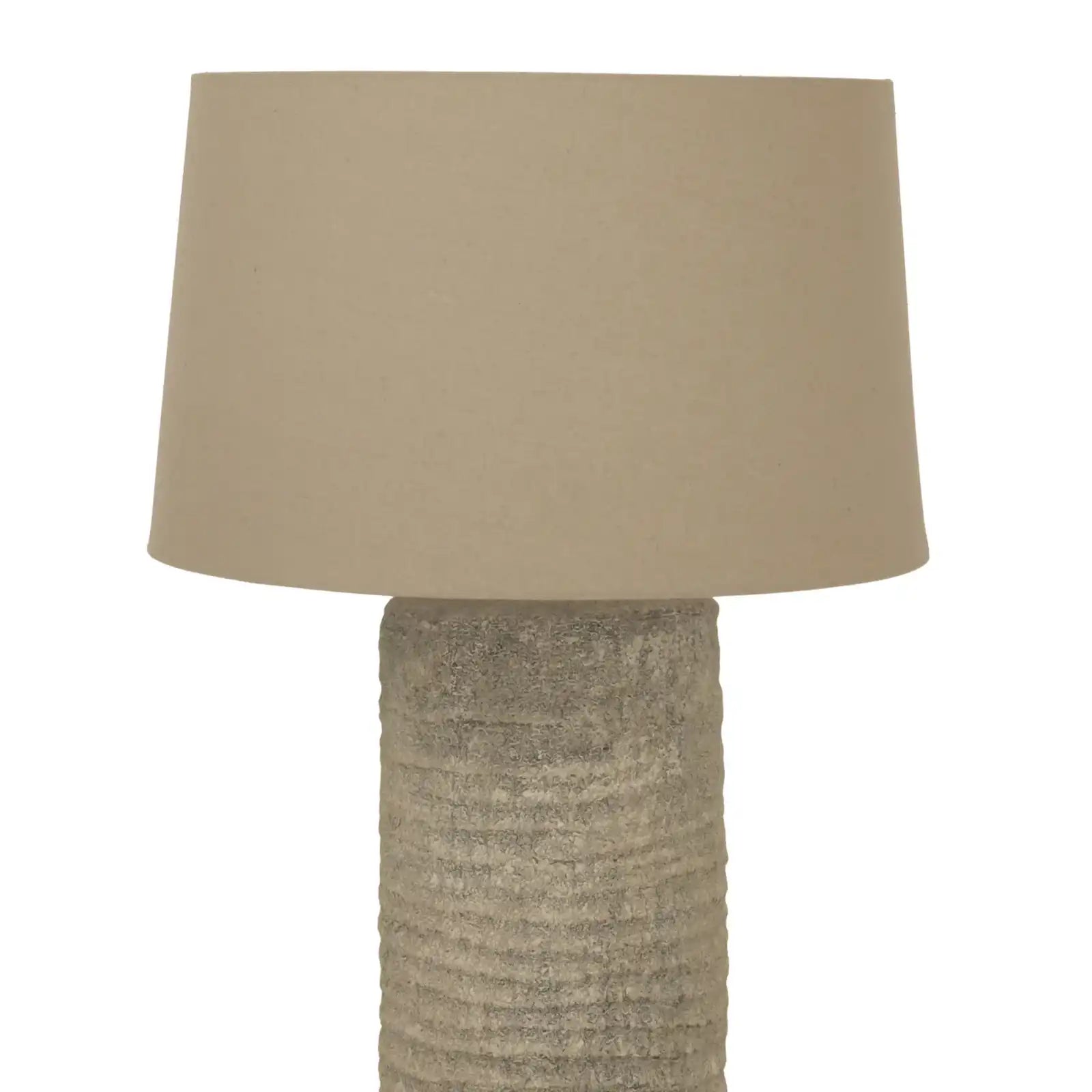 Tall Tuscan Grey Lamp