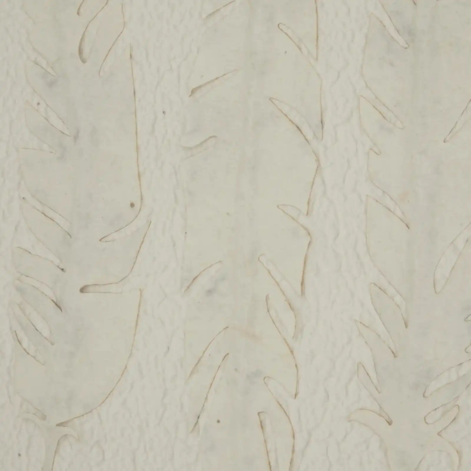 Alta White Feathers Art Mounted In Beaded Frame