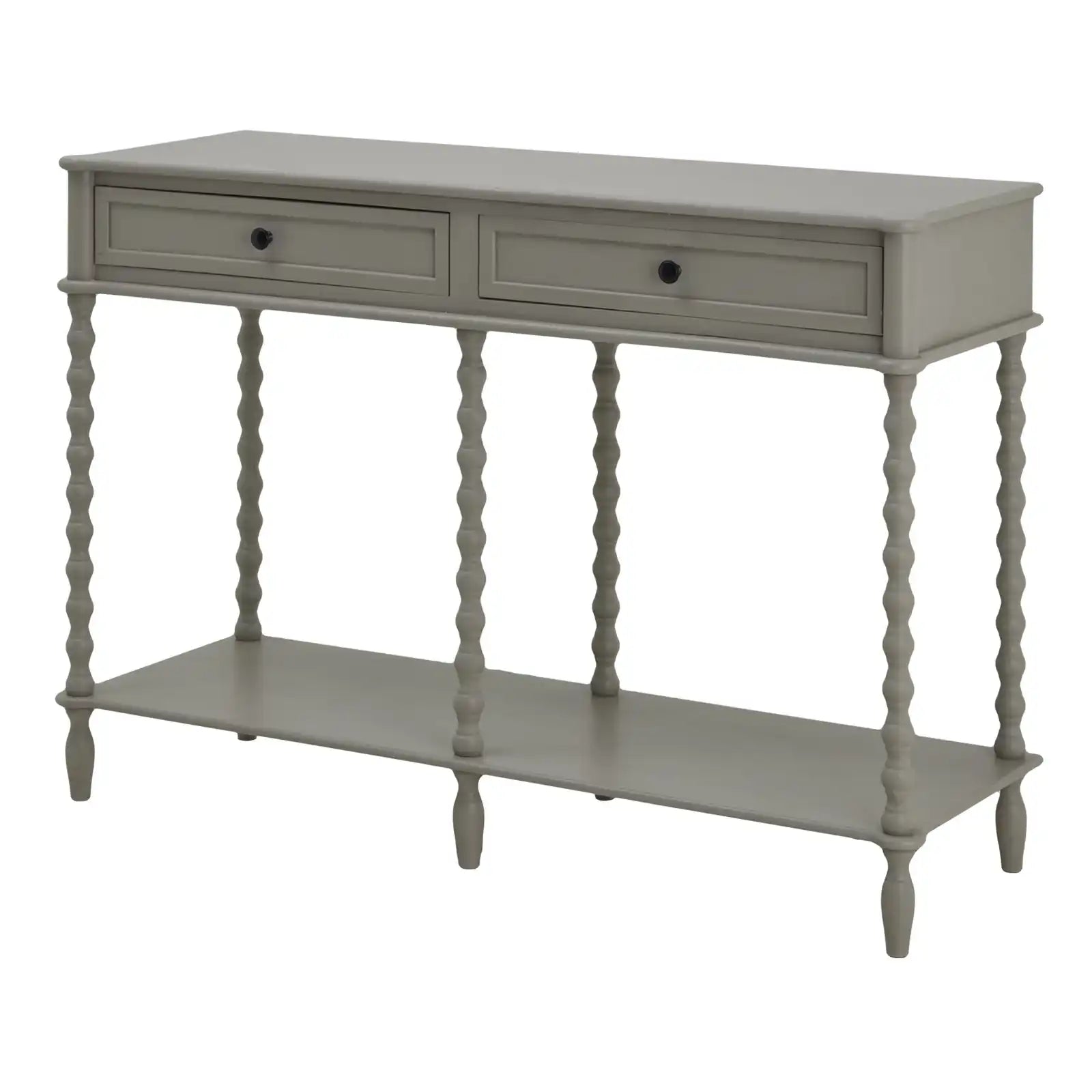 The Camden Collection Large 120cm Two Drawer Console Table