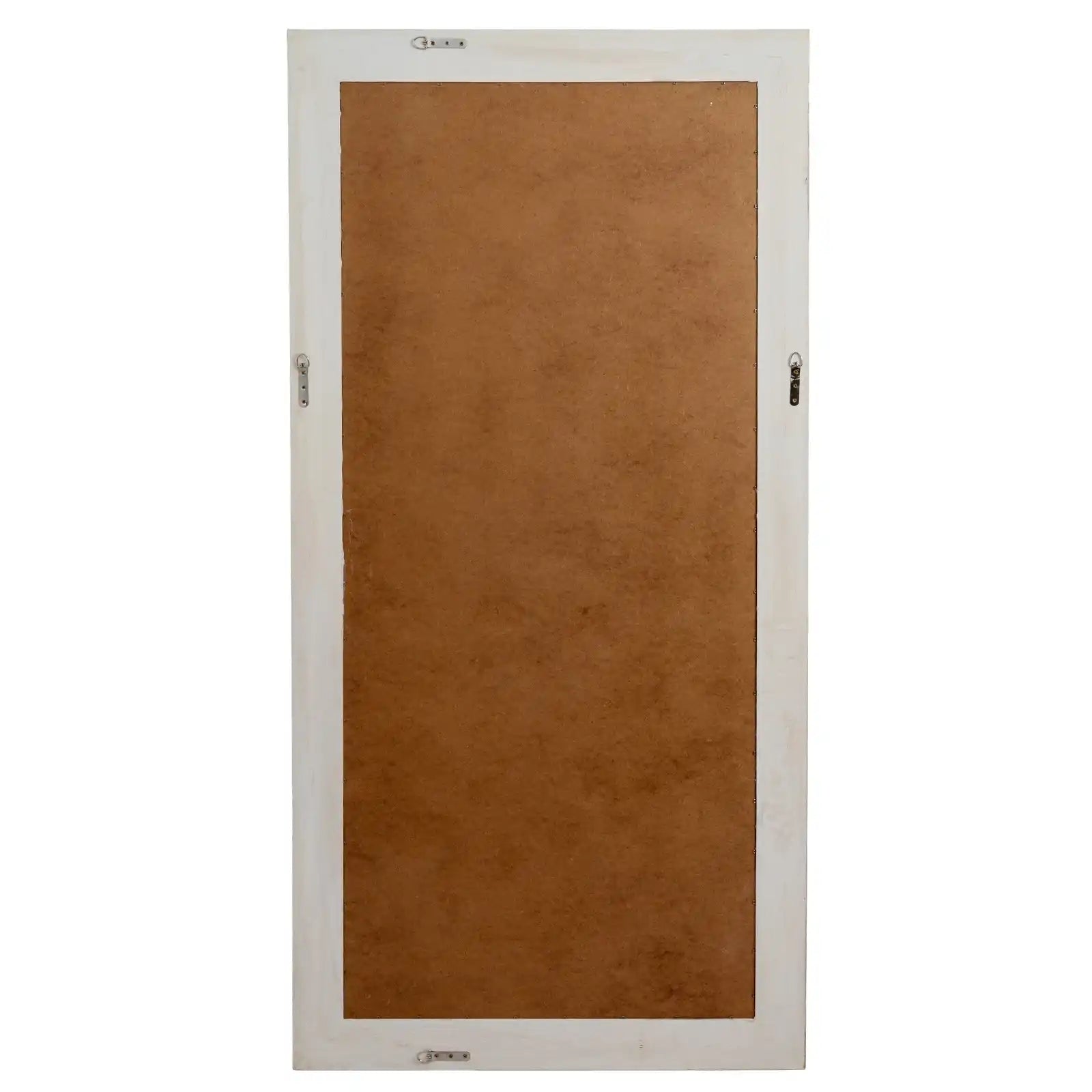 Washed Wood Large Framed Mirror