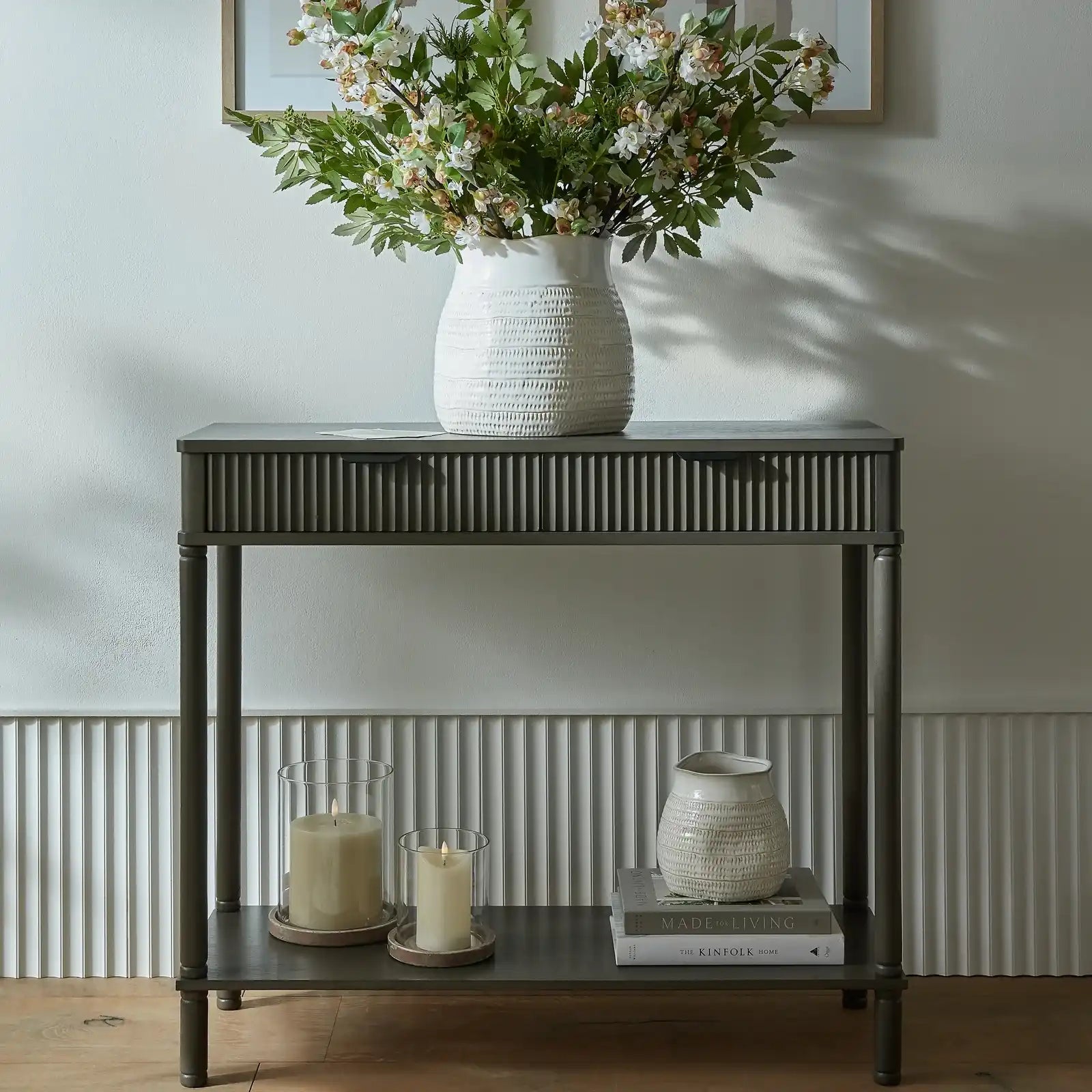 Reed Collection 2 Drawer Hallway Console Table