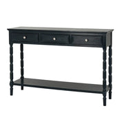 Contour Collection 3 Drawer Hallway Console Table