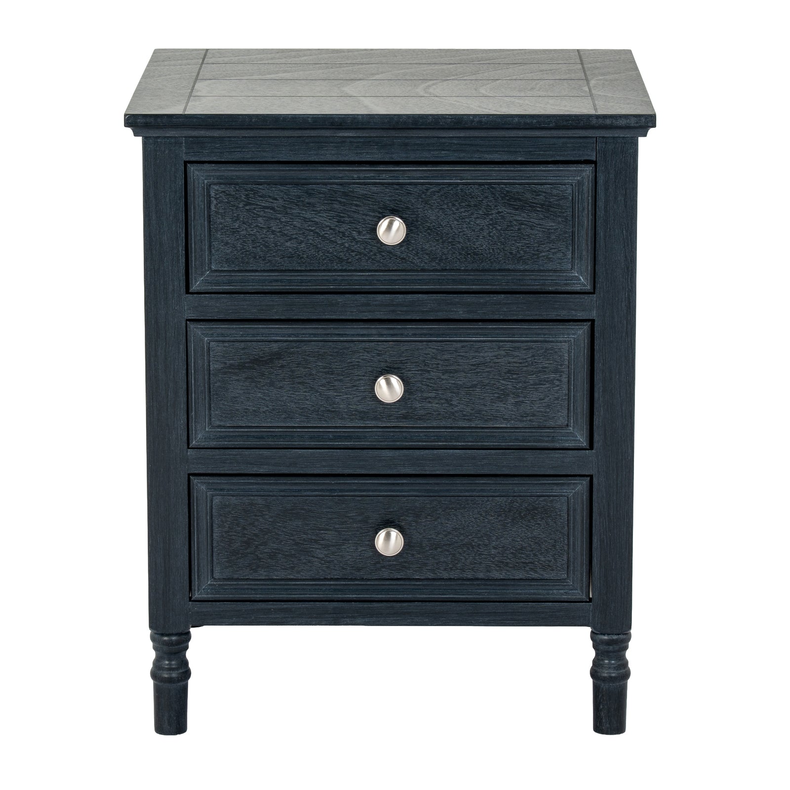 Contour Collection 3 Drawer Bedside Table