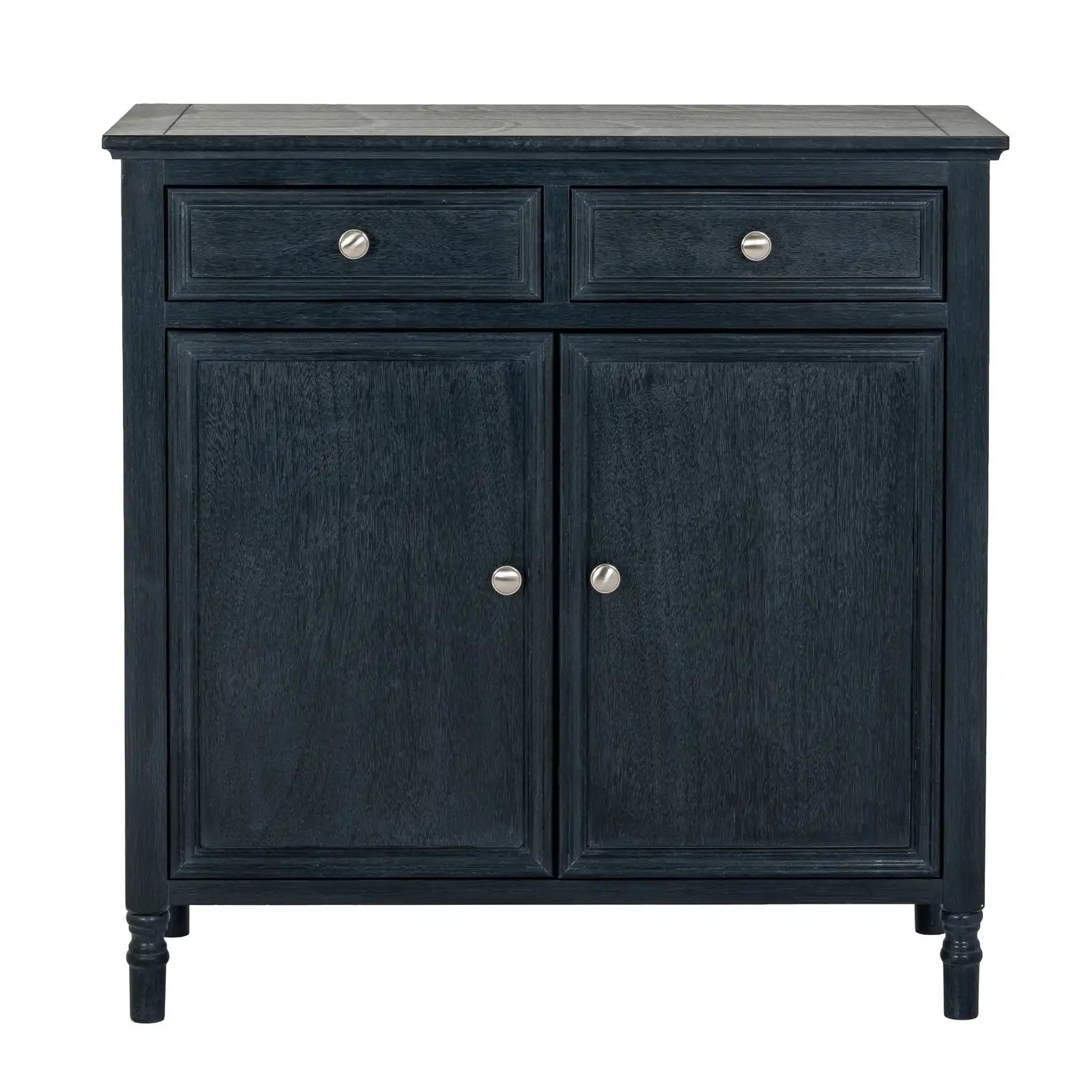 Contour Collection 2 Drawer 2 Door Sideboard Unit in Black