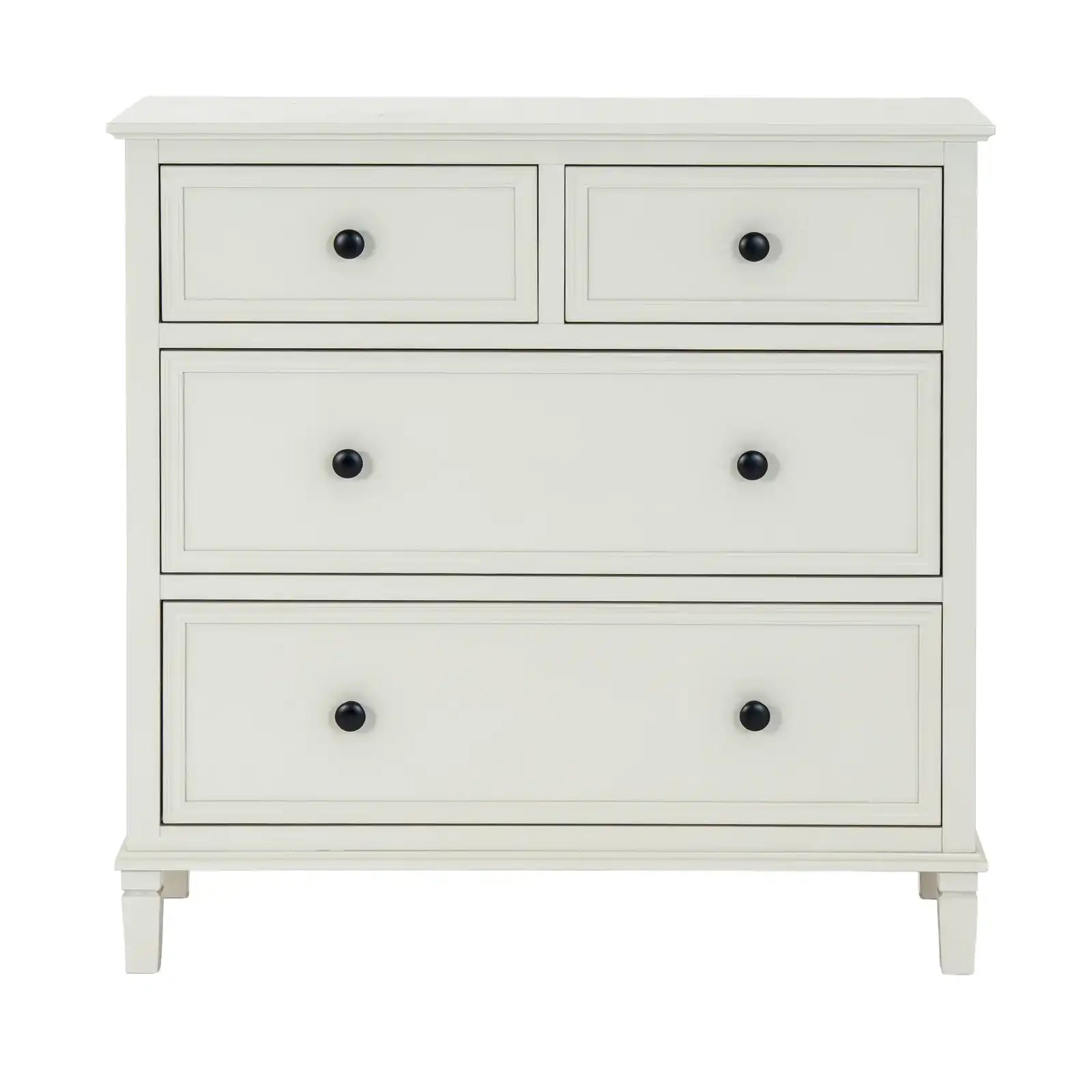 Belmont Bedroom Collection 4 Drawer Chest of Drawers Unit