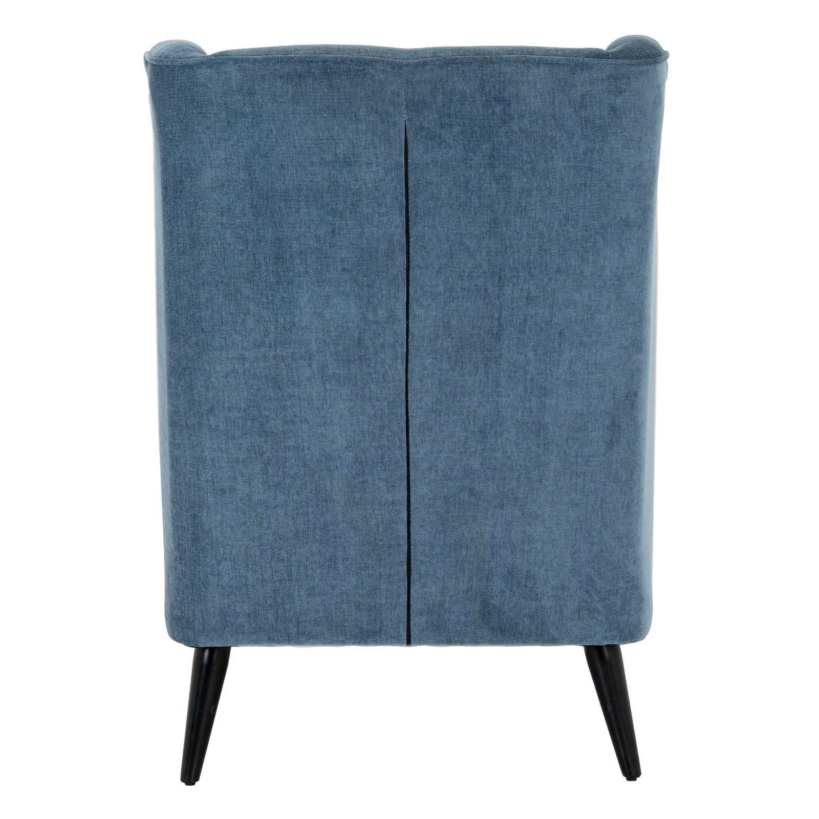Vellis Blue Wingback Armchair