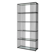 Alto Shelf Unit With Glass Shelves