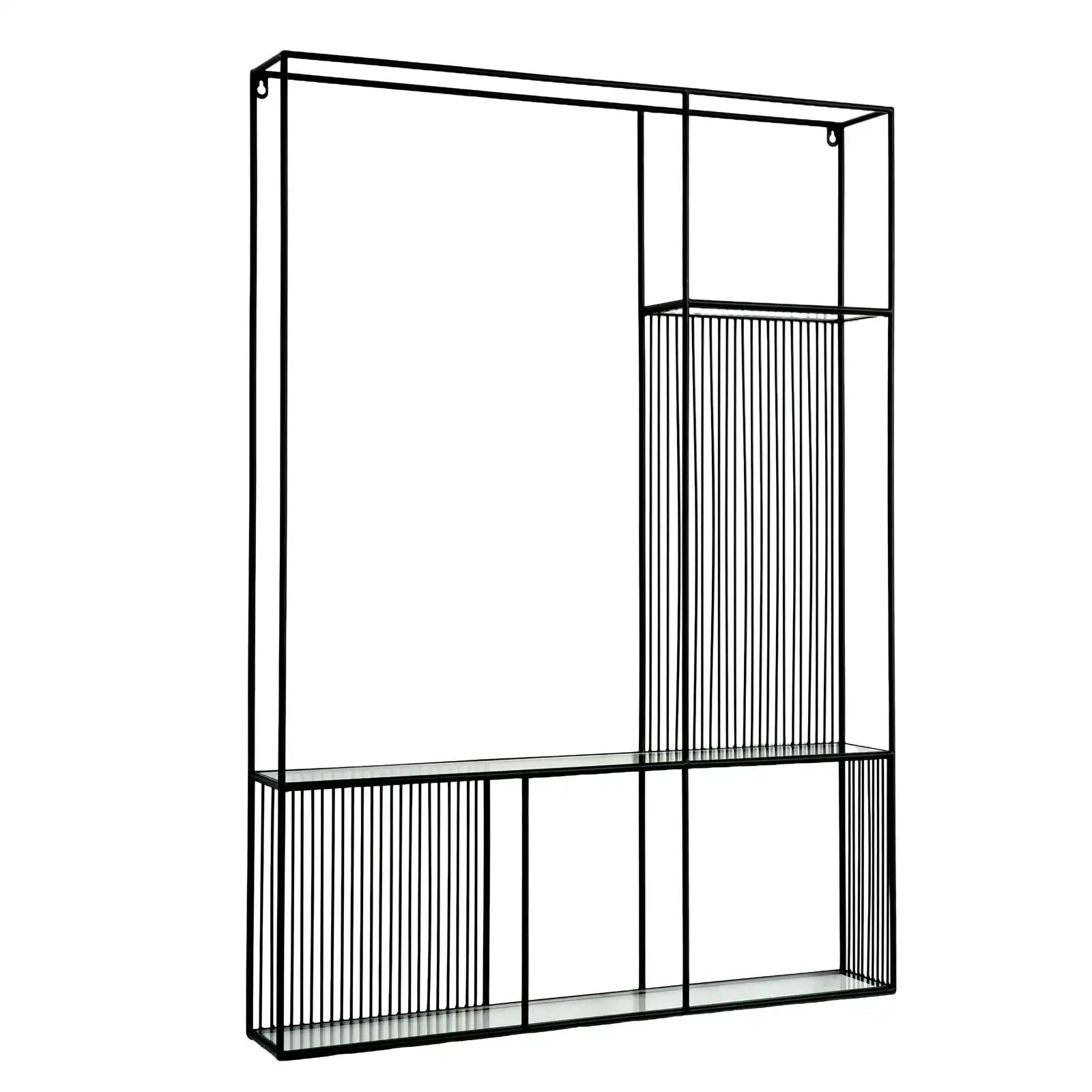 Axis Shelf Unit With Glass Shelves