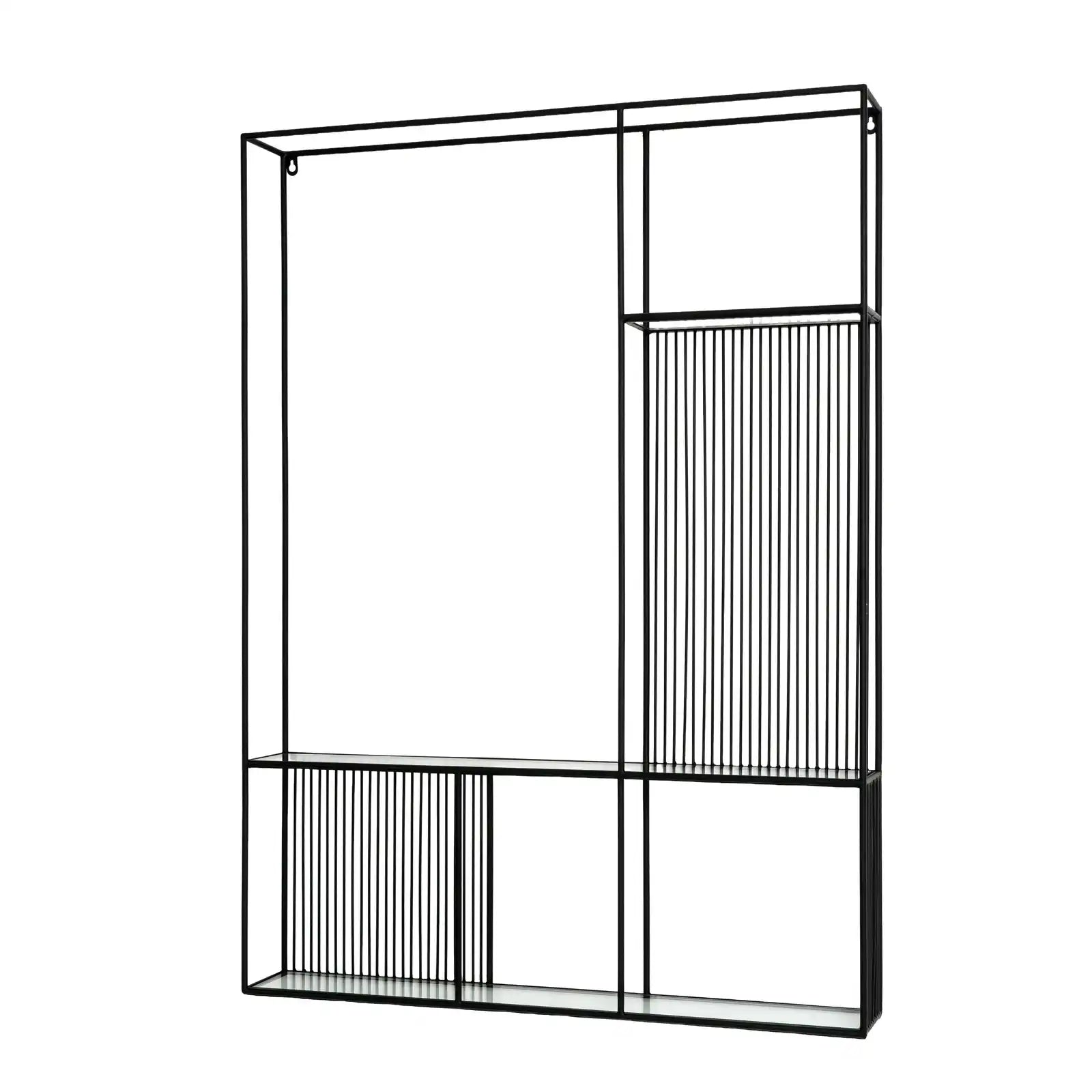 Axis Shelf Unit With Glass Shelves