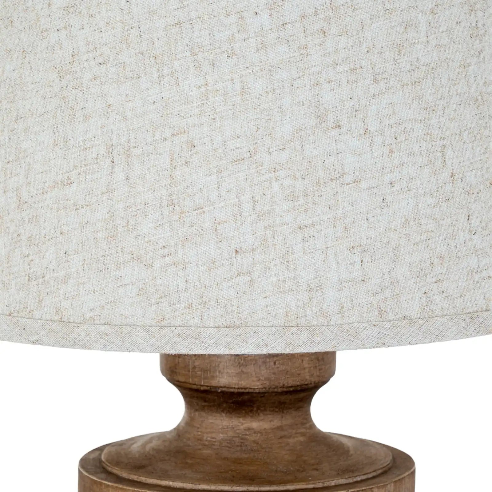 Tassora Table Lamp With Edged Linen Shade