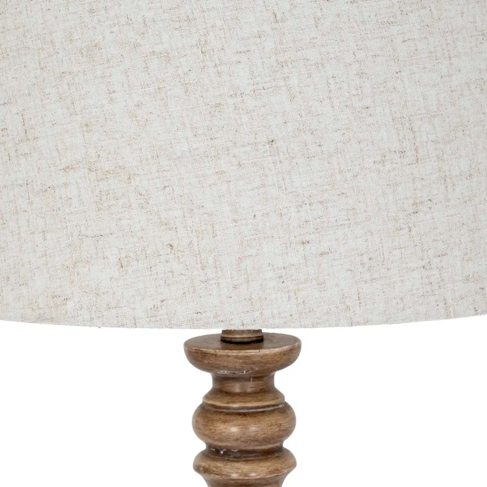 Seraphia Floor Lamp With Edged Linen Shade