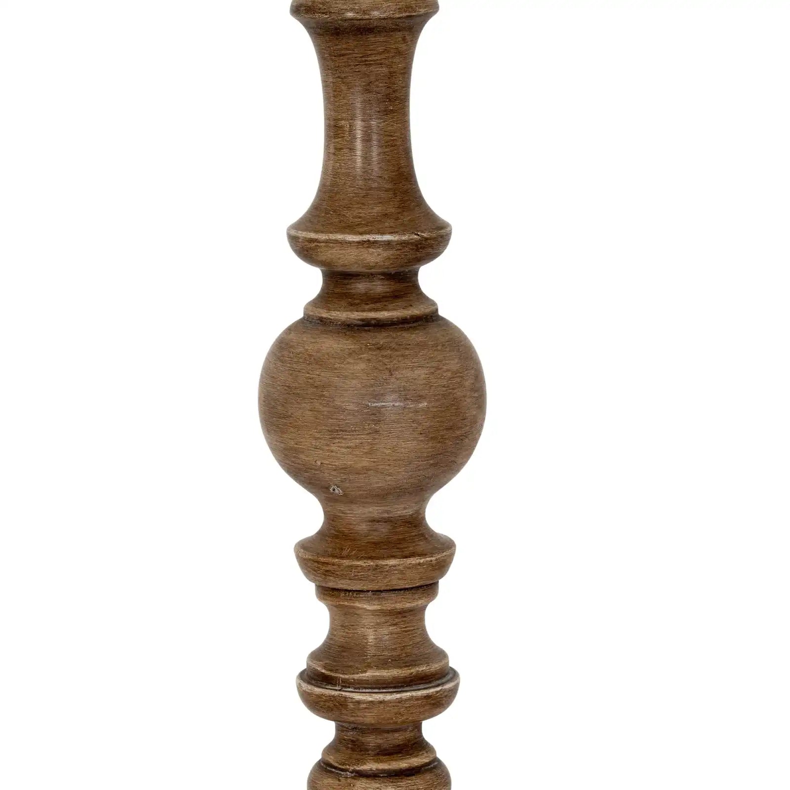 Seraphia Floor Lamp With Edged Linen Shade