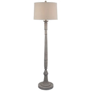 Stella Floor Lamp With Linen Shade