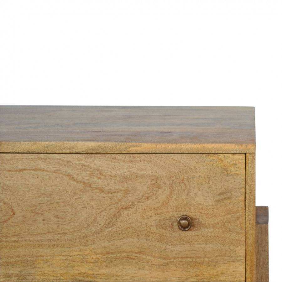3 Drawer V - shaped Nordic Style Chest - Price Crash Furniture