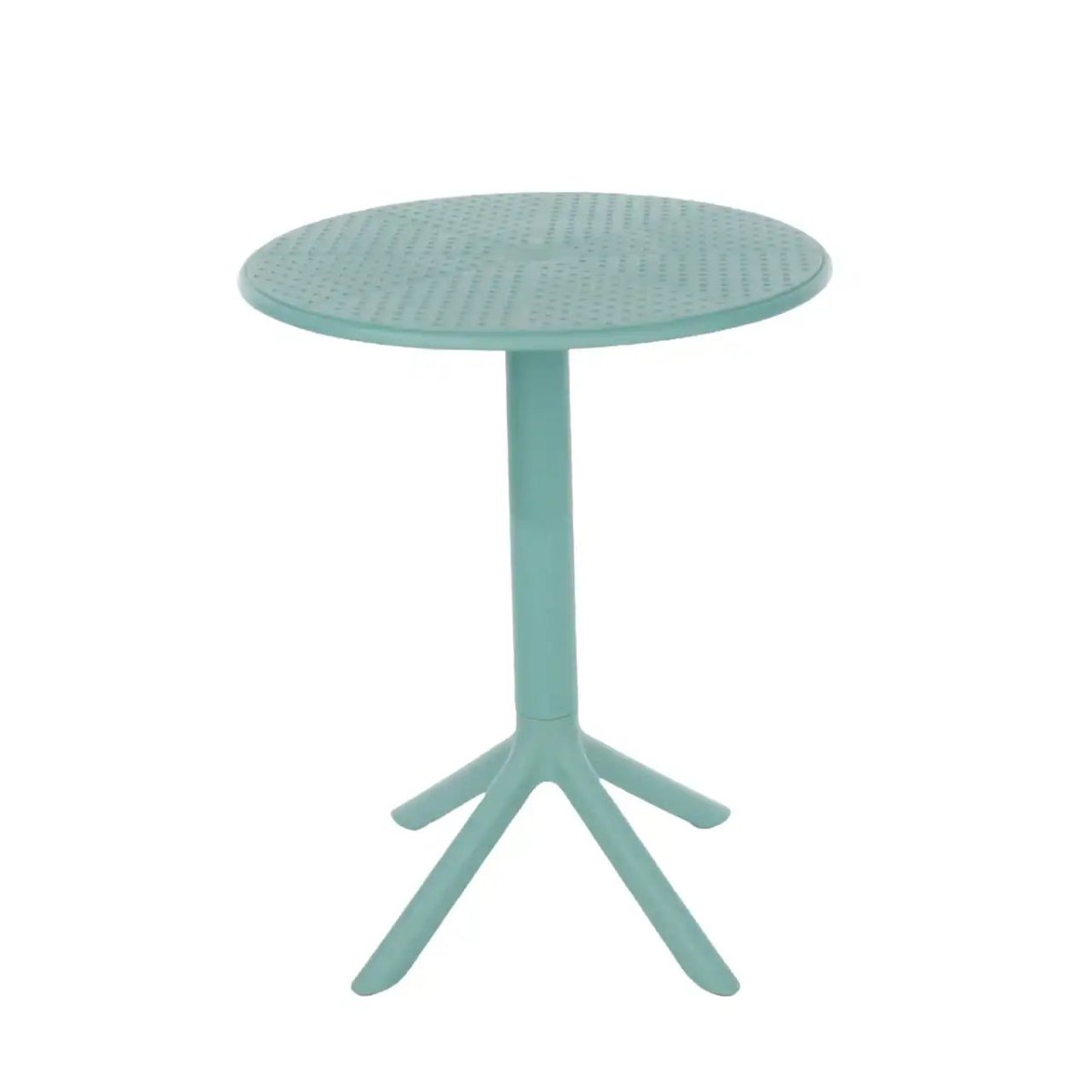 3 Piece Outdoor Garden Bistro Table & 2 x Chair Set Blue - Price Crash Furniture