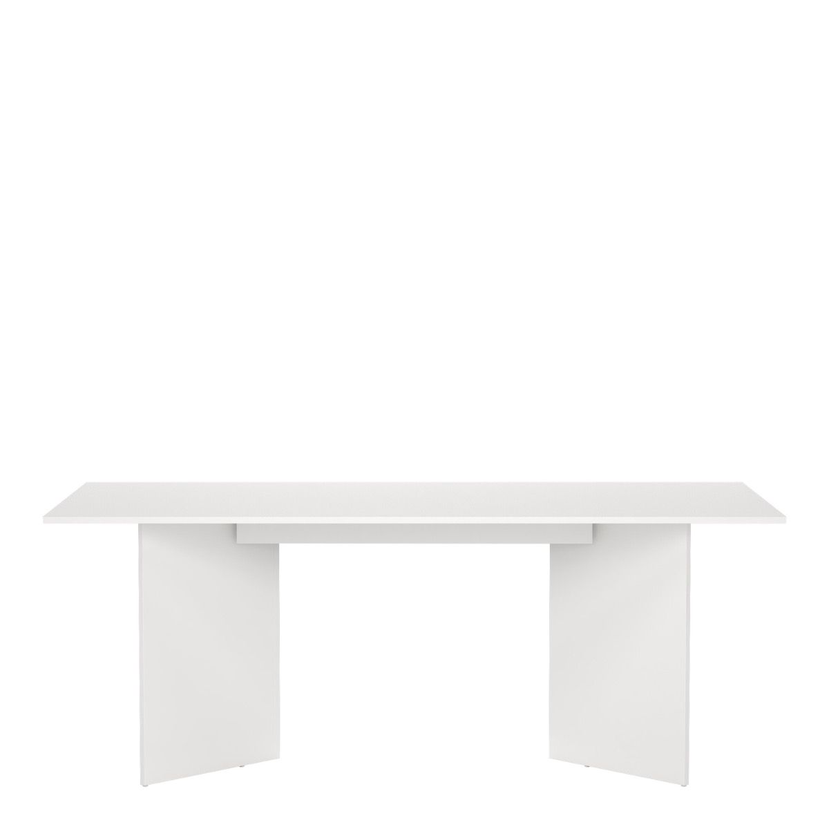 Family Dining Table 90x200cm In White