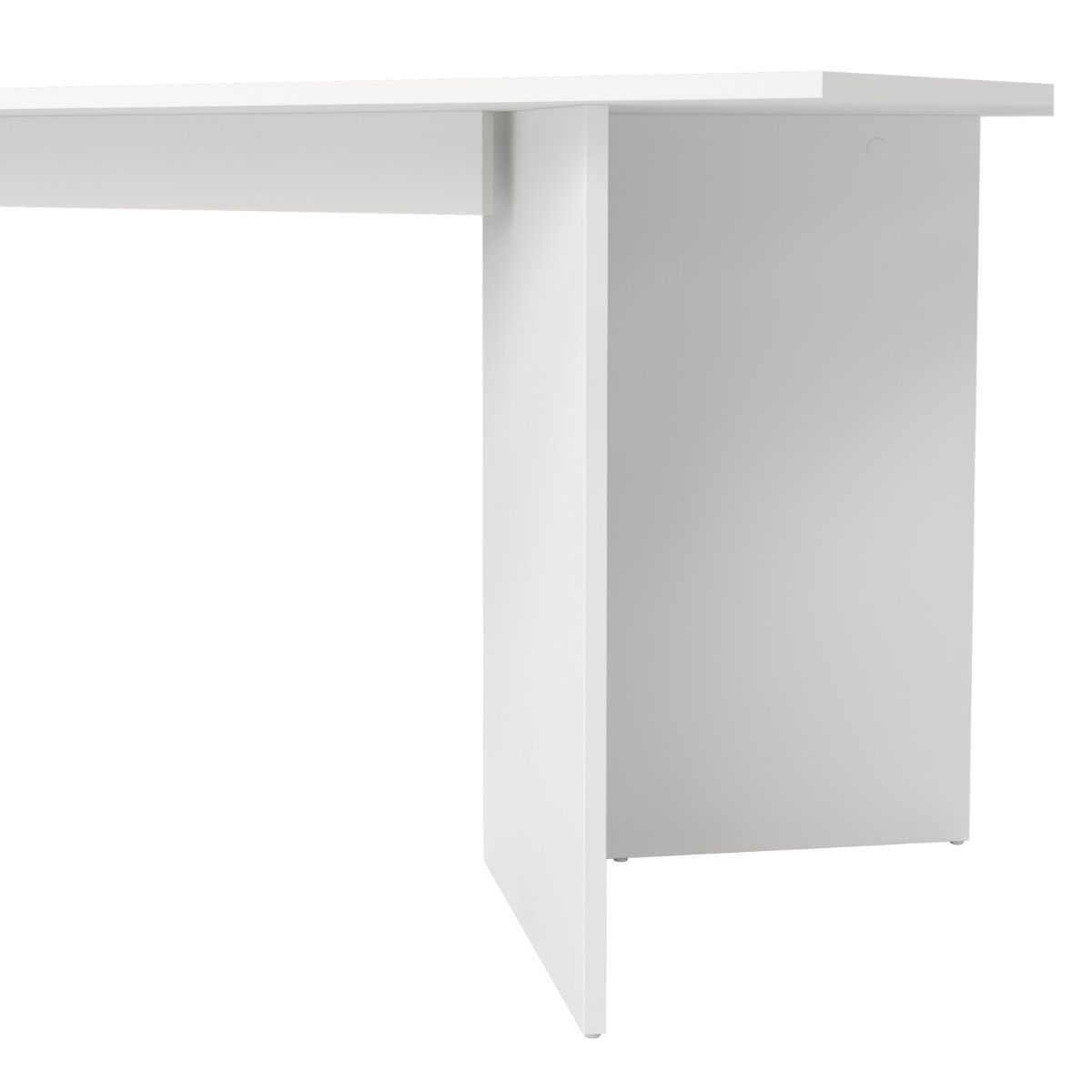 Family Dining Table 90x200cm In White